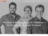 bachmann-support.ch Webseite Vorschau