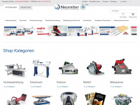 neureiter-shop.at Webseite Vorschau