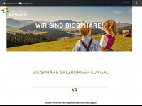 biosphaerenpark.eu Webseite Vorschau