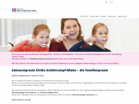 zahnarztpraxis-seesen.de Webseite Vorschau
