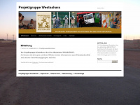 projektgruppe-westsahara.org Webseite Vorschau