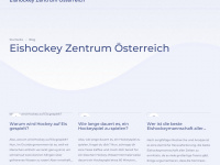 hockeypoint.at Webseite Vorschau