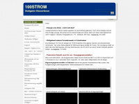100-strom.de Webseite Vorschau