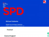 michael-dubberke-spd.de Webseite Vorschau