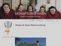 redemptoristinnen.at Webseite Vorschau