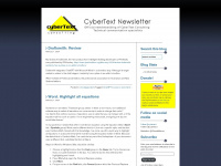 cybertext.wordpress.com Webseite Vorschau