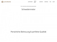 schwedenmeter.ch Webseite Vorschau