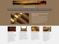 humidore.net Webseite Vorschau