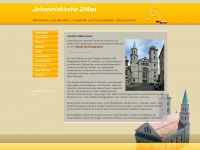 johannis-kirche-zittau.de Webseite Vorschau