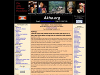 akha.org Webseite Vorschau
