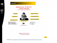 mimeart.com Webseite Vorschau