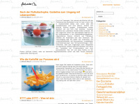 foodwriter.de Webseite Vorschau