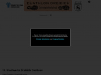 duathlon-in-dreieich.de Webseite Vorschau