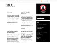 nosisinfo.wordpress.com Webseite Vorschau
