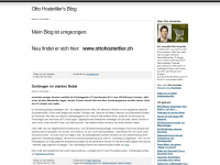 ottohostettler.wordpress.com Webseite Vorschau