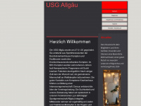 usg-allgaeu.de Webseite Vorschau