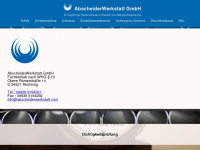 abscheiderwerkstatt.com Webseite Vorschau