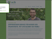 sanitätshaus-welb.de Webseite Vorschau