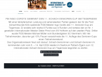 schach-senioren-cup.de Webseite Vorschau