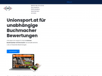 unionsport.at Webseite Vorschau