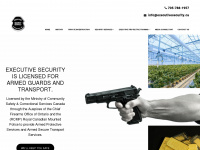 executivesecurity.ca Webseite Vorschau