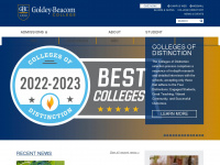 gbc.edu Webseite Vorschau