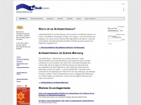antisemitismus.net Webseite Vorschau