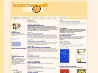 koscher.net Webseite Vorschau