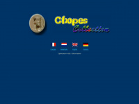 chopescollection.be Webseite Vorschau