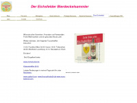 eichsfelder-bierdeckelsammler.de Webseite Vorschau