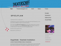 theaterschiff-maria-helena.com Webseite Vorschau