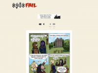 comicofepicfail.com Webseite Vorschau