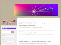 aliasinfo.ch Webseite Vorschau