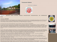 tennisvereinwaldeck.de Webseite Vorschau