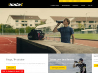 isostar.ch Webseite Vorschau