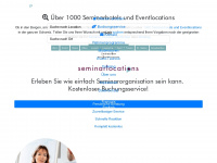 seminarlocations.ch Webseite Vorschau