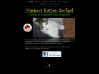 katzen-sackerl.de Webseite Vorschau