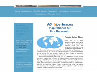 pb-reisen.com Webseite Vorschau