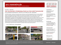 anc-newswire.de Webseite Vorschau