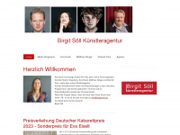 birgitsoell.de Webseite Vorschau