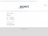 aspect-it.de Webseite Vorschau
