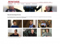 berufswege.com Webseite Vorschau