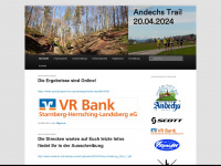 andechs-trail.de Webseite Vorschau