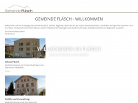 flaesch.ch Webseite Vorschau