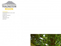 traunsteinregion.at Webseite Vorschau