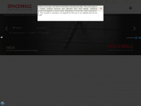 spacewall-shop.com Webseite Vorschau