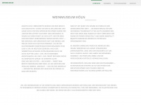 weinmuseum.org Webseite Vorschau