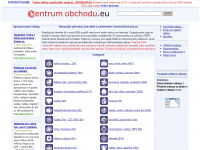 centrumobchodu.net Webseite Vorschau