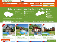 pronajem-chaty-chalupy.cz Webseite Vorschau