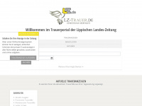 lz-trauer.de Webseite Vorschau